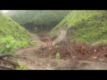 福岡県久留米の山林火災　21日午後4時に「鎮火」