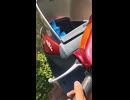 3KJ Jogポシェ　車用アルファホーン取り付け　当時物