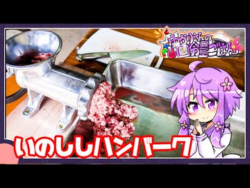 いのししハンバーグ【料理/VOICEROID】