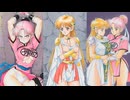 【生成AI】原作画に寄せたマァムとレオナ姫のセーフエロイラ