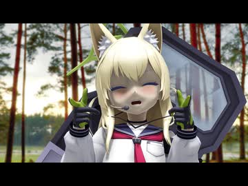 【MMDブルアカ】SRTの高倉クルミちゃんでラビットホールかわいい【FOX小隊】