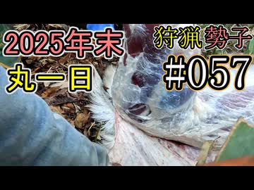 狩猟勢子動画＃057　2025年末 丸一日