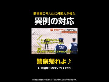 【独自】バンチ君のサル山に外国人が侵入…挑発する男に警察が実行した異例の対応とは？ 千葉