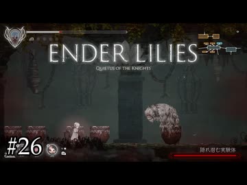 実験から逃げ延びた壺の人【ENDER LILIES】#26