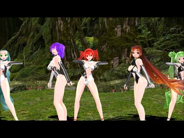 【MMD】Little Scarlet Bad Girl【重音テト】