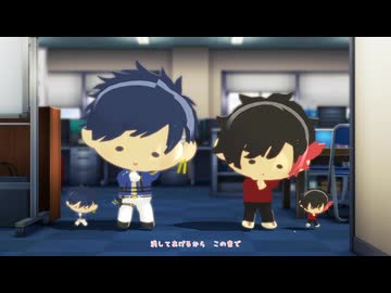 【mmd刀剣乱舞】ハッピーシンセサイザ【んまほっぺ風ふたすじひテスト・ひぜんテスト】（テスト配布）