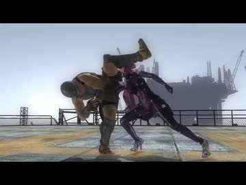 【DOA5】スカサハ 【リョナ】