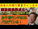 【国旗損壊罪成立へ！】まずは謝罪します！「私も騙されていました」マスコミの報道につい乗ってしまいました/お子様ランチは例外などとくだらないことだと小沢一郎
