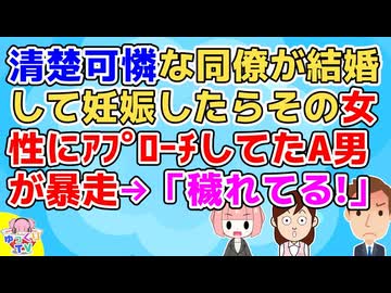 清楚可憐で大和撫子な同僚が結婚してから彼女にアプローチしていたA男の態度がおかしくなり始めた…【その神経がわからん 修羅場】