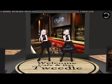 【MMD】回転台座によるモデル鑑賞#06(MMEスクリーン表示パネルの動作確認)