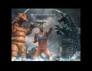 自分を売るトラマンレオ 変身シーン