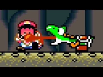 [TAS] SNES Super Mario World "メモリ破壊"  MESSI SHENANIGANS