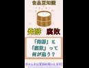 「「発酵」と「腐敗」って何が違う？」食品豆知識 #Vtuber #食品 #shorts