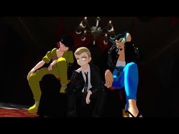 【ダンガンロンパMMD】ANIMAる【左右田・九頭龍・弐大】