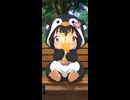 ペンギンちびみーやに炭酸でイタズラ