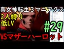 【真女神転生３マニアクス】低レベル＆２人パーティ縛り #29 VSマザーハーロット