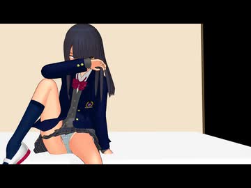 【MMD】またインタビューされるんだ…②【生徒会長編】
