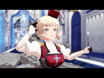【モデル配布】　ノルゲ　【帝国少女】