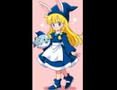 フグ（河豚）を手に持っているパシフィカちゃん　※高画質バージョン