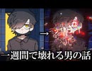 一週間で壊れていく人を観察するゲーム【白には戻れない】【ゆっくり実況ホラゲー】
