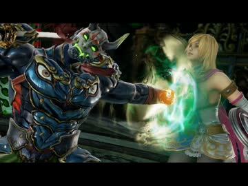 [SC6 ryona]カサンドラに全キャラ クリティカルエッジKO集