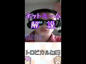 ゆかつむネットミーム解説【トロピカル無職】