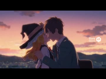 AZS姉貴が主役の恋愛映画CM.botu.AI