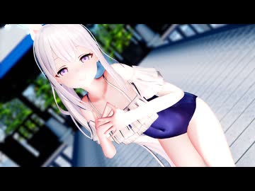 【ブルアカMMD】月雪ミヤコに「可愛くてごめん」を踊ってもらいました