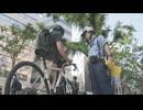 博多駅前で自転車の取り締まり　1時間半で「青切符」1件・指導警告20件　違法駐停車の観光バスも指導