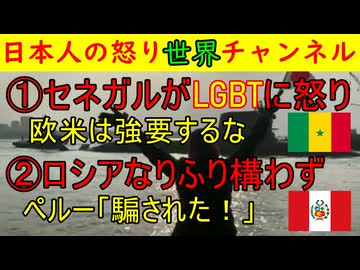 ①セネガル大統領激怒「LGBTを押し付けるな！」②ペルー大統領激怒「ロシアが国民を騙して戦争へ連れていく！」 #ロシア #ペルー
