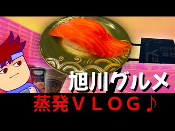 【旭川VLOG】食だ！交通だ！あらゆるローカルの魅力に触れまくる贅沢三昧の旅の一日っ♪編。【バーチャルいいゲーマー】