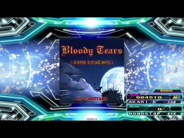 【譜面確認用】Bloody Tears(IIDX EDITION) (BDP)【DDR】