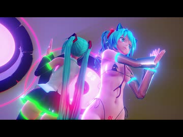 【改】【マイクロビキニ】【Ray-ＭＭＤ】プシ【KS式初音ミク】【MICRO BIKINI】