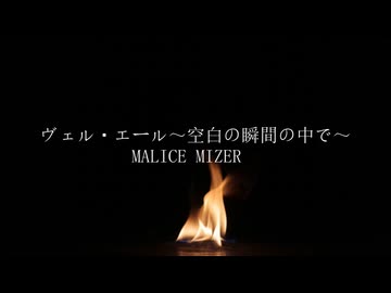 【初V系歌みた】MALICE MIZERのヴェル・エール～空白の瞬間の中で～を歌ってみた／Nakako