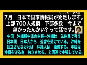 26・5・27夜　凶悪犯罪が多発している。犯罪を犯した後　ビクビクして生きていく！犯罪は　割に合わないよ。
