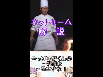 ゆかつむネットミーム淫夢ネタ解説【やっぱ中野くんの…料理を…最高やな！】