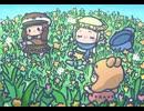 創作 どうぶつ推し倶楽部「花畑」タイムラプス