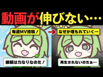 【MV】動画が伸びない/ずんだもん