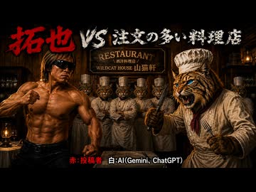 【AI拓也】拓也vs注文の多い料理店