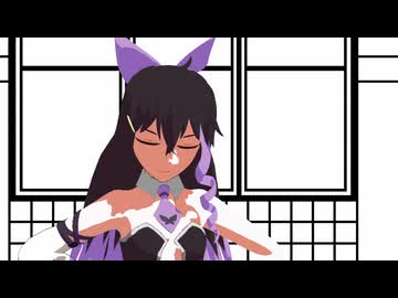 【MMD】如羽でメランコリック【UTAUカバー】