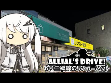 アリドラ！(夜)～常磐自動車道と首都高6号三郷線【CoeFont車載】