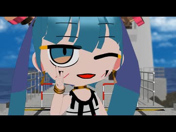 【不死身ミク】チェリーポップ【MMD】