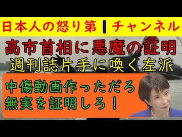 【立憲民主党が懲りずに国会でやらかす】「高市首相が中傷動画を作ったではないか！」と全く関係のない厚労委員会喚き散らす/あげくのはてに「都会地首相が余分な答弁をするので時間がなくなった」