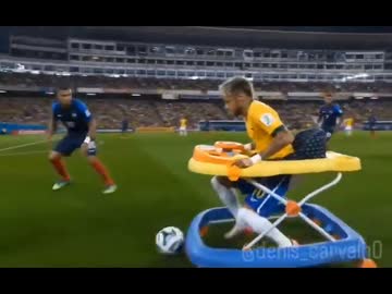 ホモと見るAIが考えたネイマールが試合に出場する方法