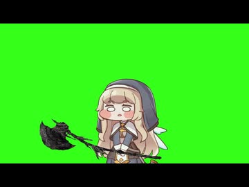 【トリッカル】獣狩りの斧を持つネルGB【同人作品】