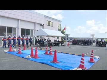 ”線状降水帯発生で道路冠水”の想定　職員や住民ら通行止めにする手順確認　去年豪雨の自治体で　福岡