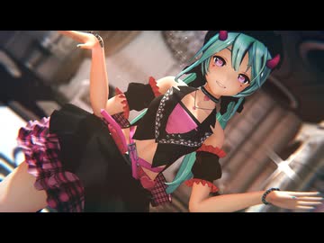 【MMD】yちゃんで「デビル／RAZZ MA TAZZ」【YYB Magenta v2 Miku】