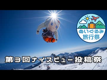 【ぬいぐるみ旅行祭】一人ぬい旅フォトコンテスト【第３回ナイスビュー投稿祭】