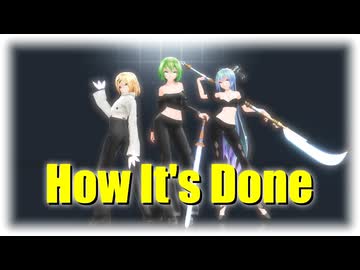 【MMD】Tda式改変GUMI、ミク、リンちゃんで "How It's Done"