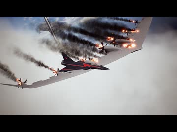 ACE COMBAT 7 RTANG+ 日本語音声 DLC機・TLS/PLSL/EML・グリッチ・機体被り・黄色目標攻撃・クイーンズカスタム禁止 3時間34分26秒 IGT 2時間50分47秒